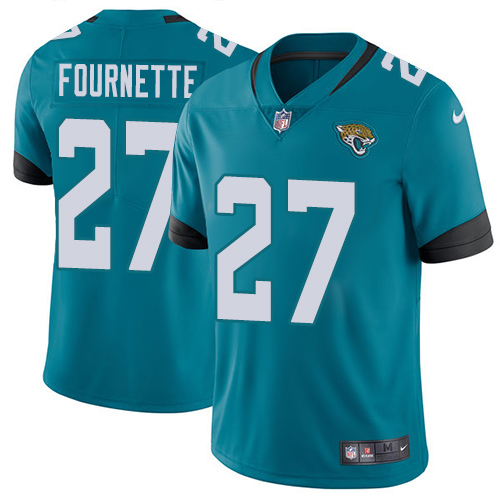 Nike Jacksonville Jaguars 27 Leonard Fournette Teal Green Alternate Men Stitched NFL Vapor Untouchable Limited Jersey